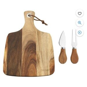 HECEF 3 PCS CHEESE BOARD CHEESE SET